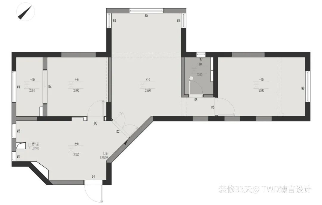 餐厨开窗洞餐桌嵌入餐边柜麻将胡了app卧室改餐厅(图9) 餐厨开窗洞餐桌嵌入餐边柜麻将胡了app卧室改餐厅(图9)